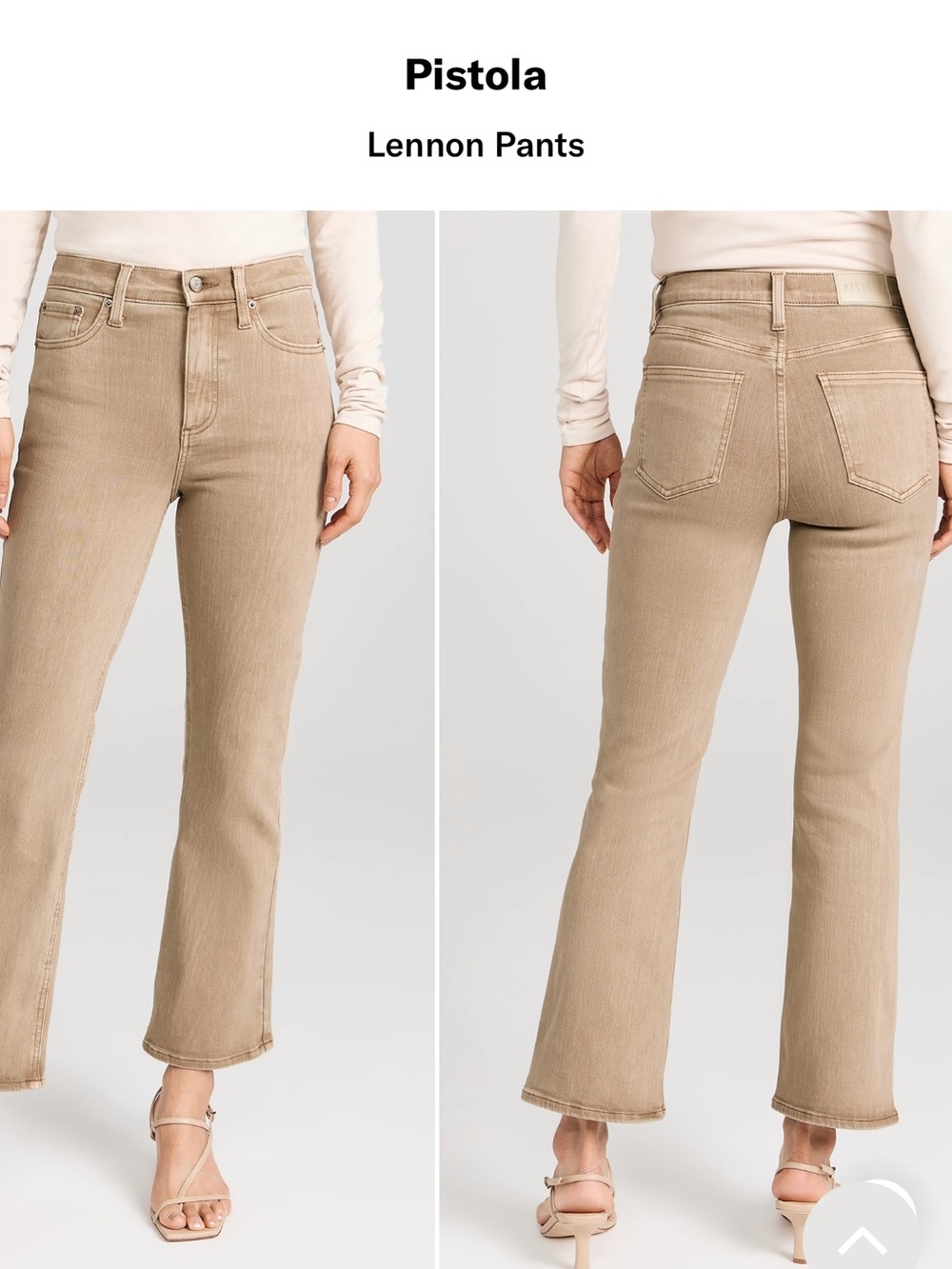 Pistola High-Rise Straight Jeans